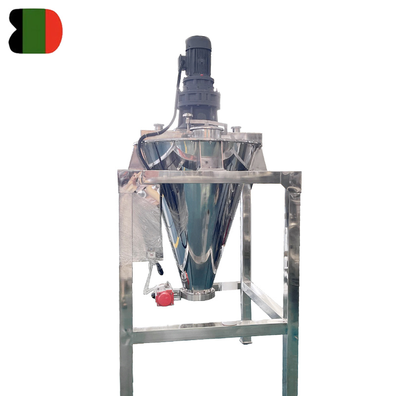 Double Spiral Cone Shaped Mixer